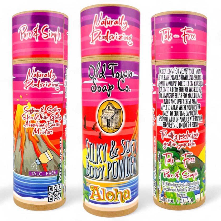 Aloha- Silky & Soft Body Powder