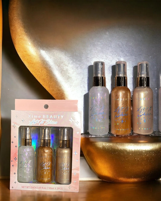 Let It Shine-3 pack Shimmer Body Spray