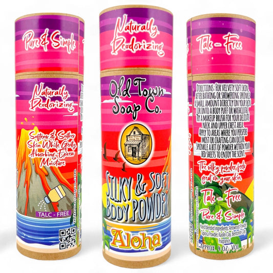 Aloha- Silky & Soft Body Powder