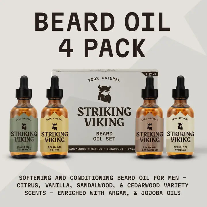 Beard Oil Variety (4 Pack Set