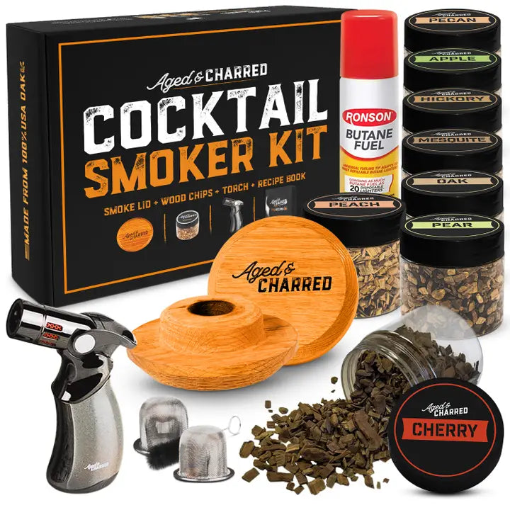 Cocktail Smoker Kit with Butanie