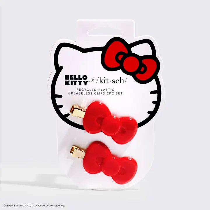 Hello Kitty Creaseless Clips Set