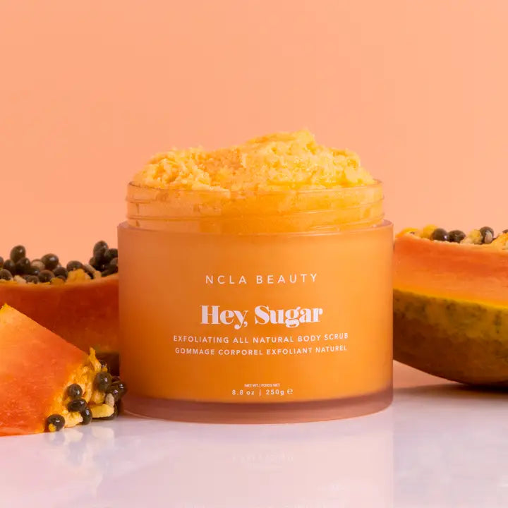 Hey, Sugar All Natural Body Scrub-Papaya Vanilla