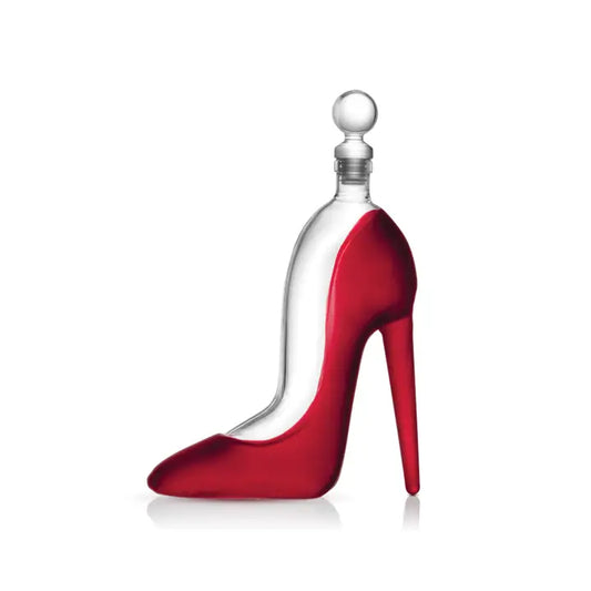 Red High Heel Decanter