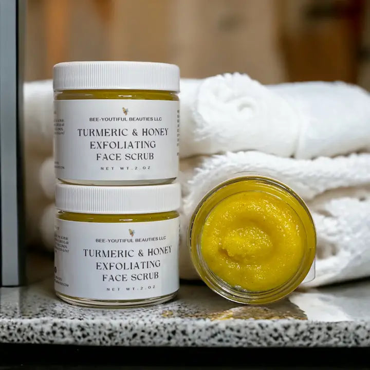 Turmeric & Honey Exfoliating Face Scrub