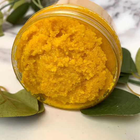 Turmeric and Manuka Honey Brightening Body Scrub
