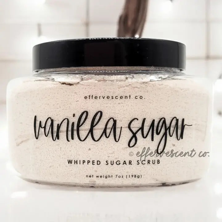 Vanilla Sugar Whipped Sugar Scrub