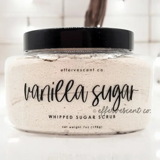 Vanilla Sugar Whipped Sugar Scrub